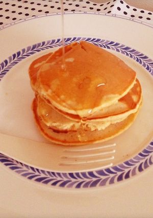 はちみつ風味パンケーキ-レシピのメイン写真