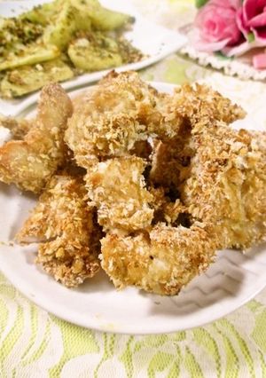 ノンフライヤーで鶏胸肉のパン粉焼き-レシピのメイン写真