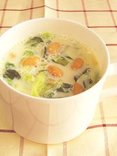 あったか豆乳生姜スープ-レシピのメイン写真