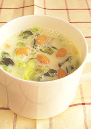 あったか豆乳生姜スープ-レシピのメイン写真
