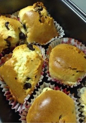 プロテイン★チョコチップマフィン-レシピのメイン写真