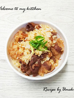 田舎の味つけ 牛肉と鰹節のしぐれ煮めし-レシピのメイン写真