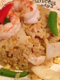 簡単、我が家の海老カレーピラフ-レシピのメイン写真