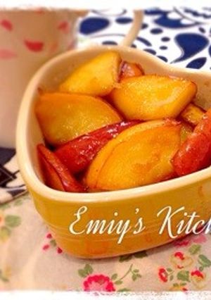 ★簡単★フライパンde焼きりんご-レシピのメイン写真
