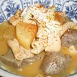 我が家のもつ煮込み(圧力鍋)
