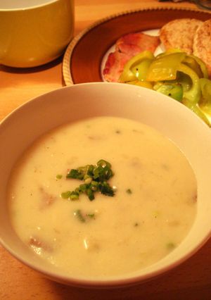 牛乳たっぷりチーズポテトスープ-レシピのメイン写真