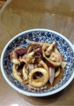 イカの酢の物-レシピのメイン写真