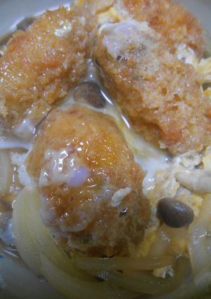 市販の牡蠣フライでカキフライ丼-レシピのメイン写真