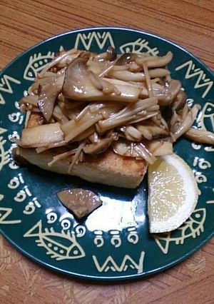 豆腐のソテー☆きのこソース添え-レシピのメイン写真