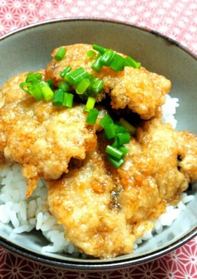 新感覚☆じゃがいもの蒲焼き風丼-レシピのメイン写真