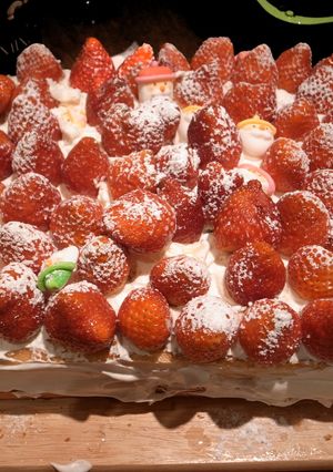 Xmas会巨大クリスマスケーキ写真20枚-レシピのメイン写真