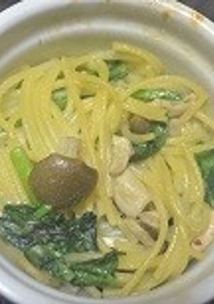 ココットdeカマン・ペペロンチーノ-レシピのメイン写真