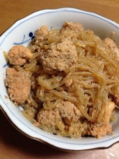 生たらことしらたきの簡単煮-レシピのメイン写真
