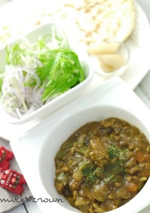 簡単キーマカレー-レシピのメイン写真