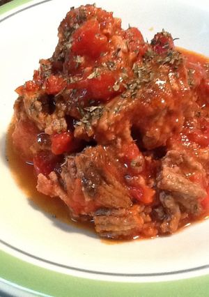 合挽き肉とトマトのクイックシチュー-レシピのメイン写真