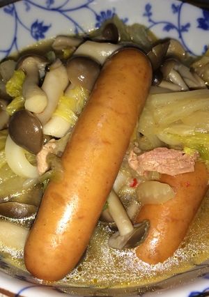 豚キムチリメイク!キムチ鍋-レシピのメイン写真