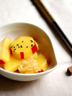 サツマイモのハチミツレモン煮-レシピのメイン写真