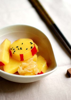 サツマイモのハチミツレモン煮-レシピのメイン写真