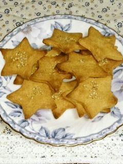 米粉100%♪胡麻きな粉クッキー-レシピのメイン写真