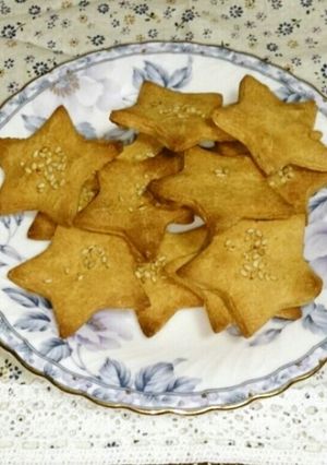 米粉100％♪胡麻きな粉クッキー-レシピのメイン写真