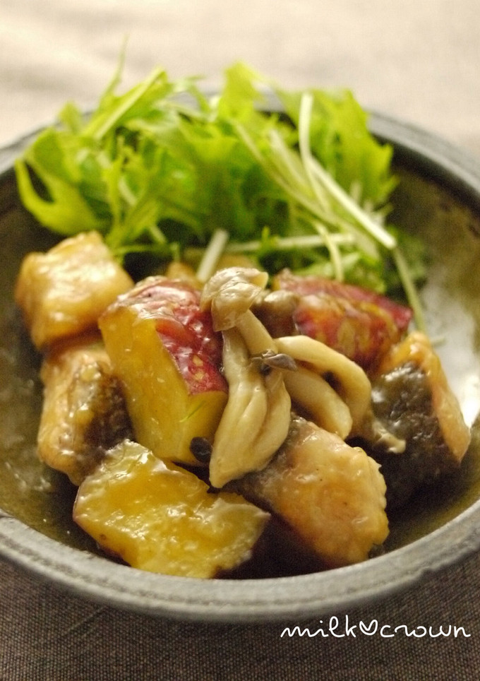 鮭とさつま芋の中華風あんかけ-レシピのメイン写真