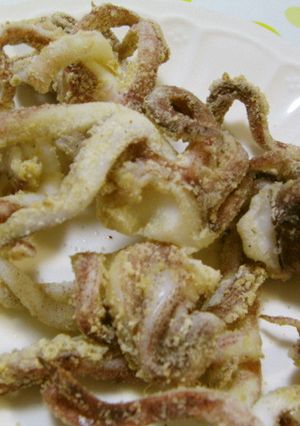 ノンオイルフライヤーdeイカのから揚げ♪-レシピのメイン写真