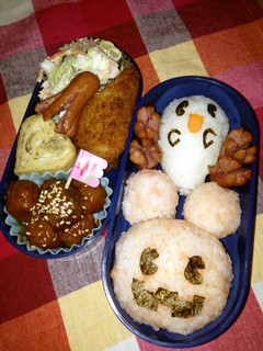 キャラ弁☆ミッキーマウス ハロウィン②-レシピのメイン写真