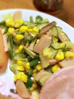 きゅうり&にんにく炒め-レシピのメイン写真