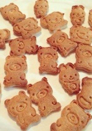 卵なし簡単クッキー☆離乳食後期〜完了期☆-レシピのメイン写真