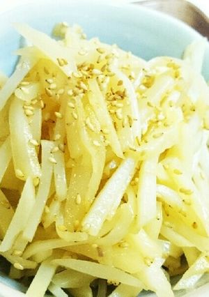 炒めて作る簡単じゃがいもナムル-レシピのメイン写真