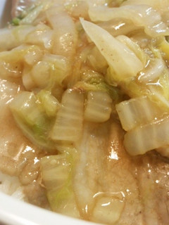 とろとろ白菜あんかけ豚丼-レシピのメイン写真