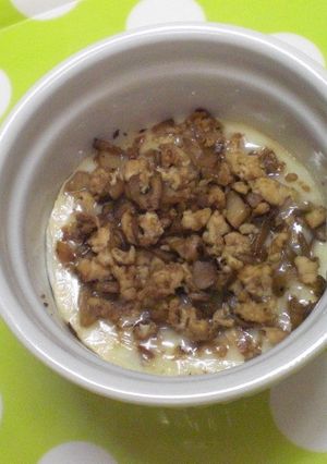 きのことひき肉のココットカマン-レシピのメイン写真