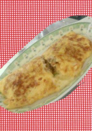 簡単★納豆オムレツ-レシピのメイン写真