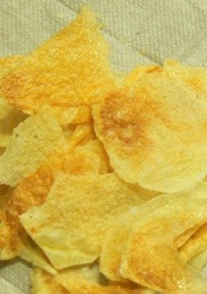電子レンジでノンフライ☆ポテトチップス-レシピのメイン写真