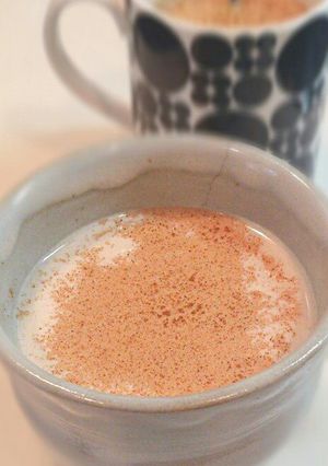 レンジで簡単＊ほうじチャイラテ＊-レシピのメイン写真