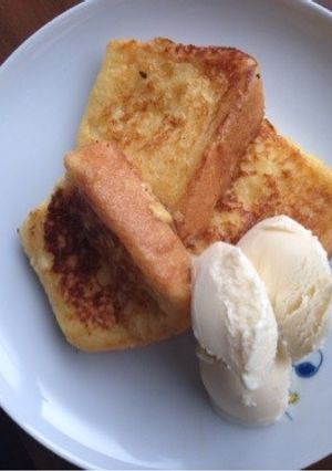 フレンチトースト。レンジですぐ染み込む！-レシピのメイン写真