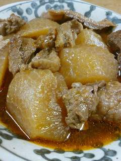 圧力鍋で牛すじと大根のうま煮(韓国風)-レシピのメイン写真