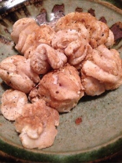 白子の黒胡椒焼き-レシピのメイン写真