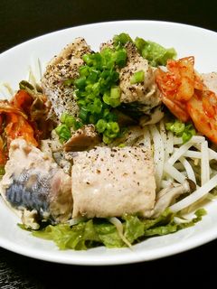 冬用☆さば水煮缶の『温』サラダ-レシピのメイン写真