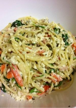 バジル豆腐のパスタサラダ-レシピのメイン写真