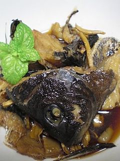 グレのあら煮-レシピのメイン写真