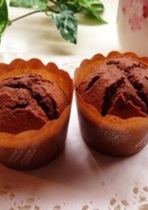 HMで簡単トリプルチョコマフィン-レシピのメイン写真