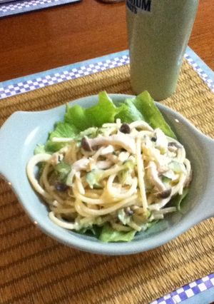 しめじとツナのスパサラ-レシピのメイン写真