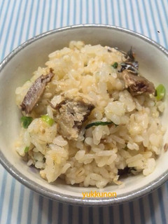 秋の味!サンマご飯-レシピのメイン写真