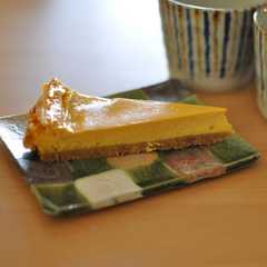 รูปของ かぼちゃのチーズケーキ