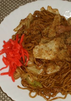 パパッと簡単、自作ソース焼きそば-レシピのメイン写真