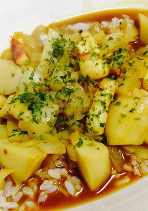 イカと里芋のカレー-レシピのメイン写真