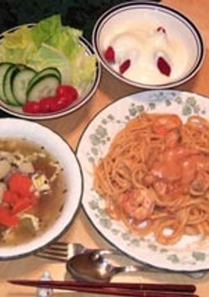 トマトクリームソースのパスタ-レシピのメイン写真