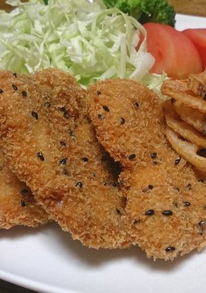 ごまヒレカツ-レシピのメイン写真