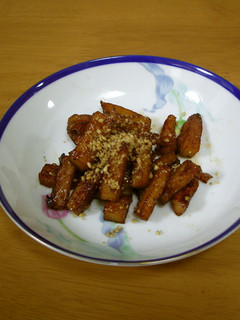 美味しい!ごぼう天炒め-レシピのメイン写真